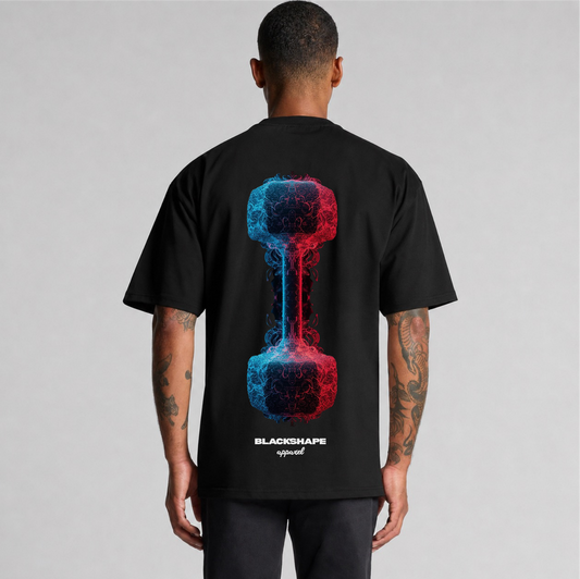 04 Dumbbell Psychedelia - Heavy Oversized T-Shirt