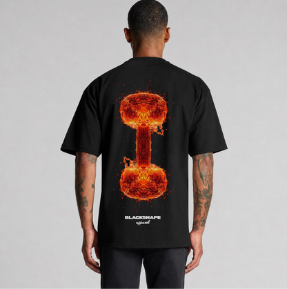 012 Dumbbell Psychedelia - Heavy Oversized T-Shirt