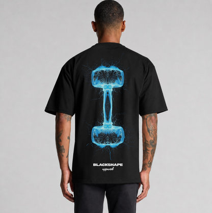 013 Dumbbell Psychedelia - Heavy Oversized T-Shirt