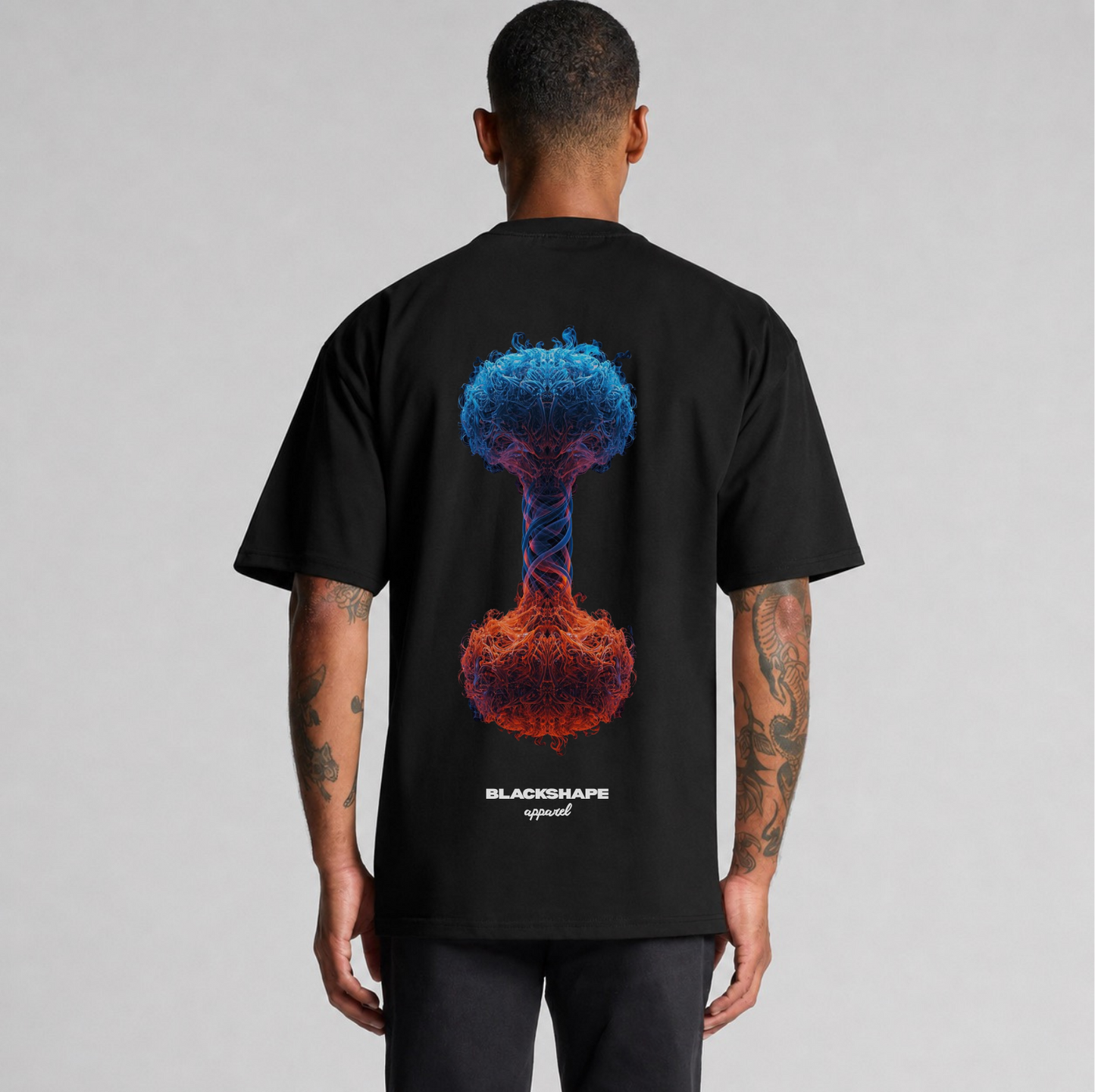 02 Dumbbell Psychedelia - Heavy Oversized T-Shirt