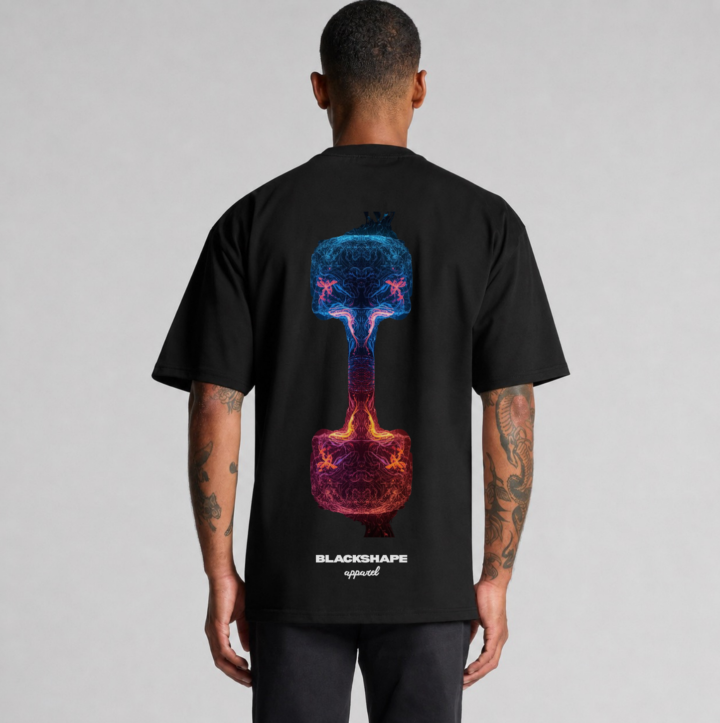 03 Dumbell Psychedelia - Heavy Oversized T-Shirt