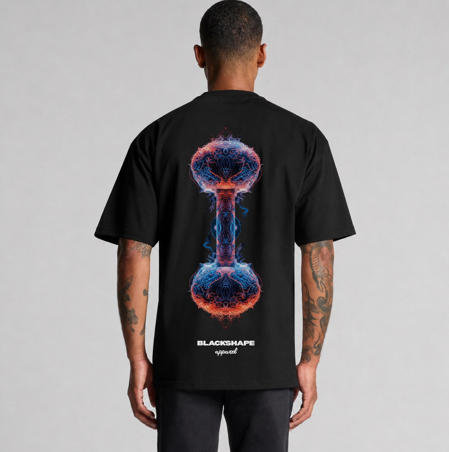 05 Dumbbell Psychedelia - Heavy Oversized T-Shirt