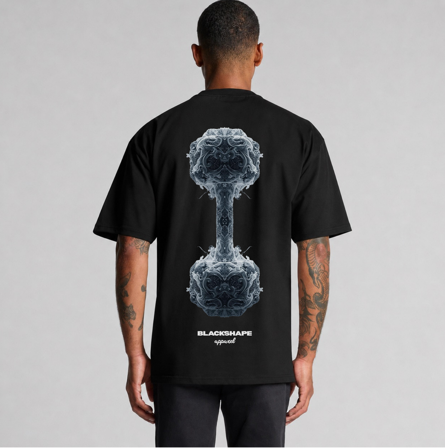 08 Dumbbell Psychedelia - Heavy Oversized T-Shirt