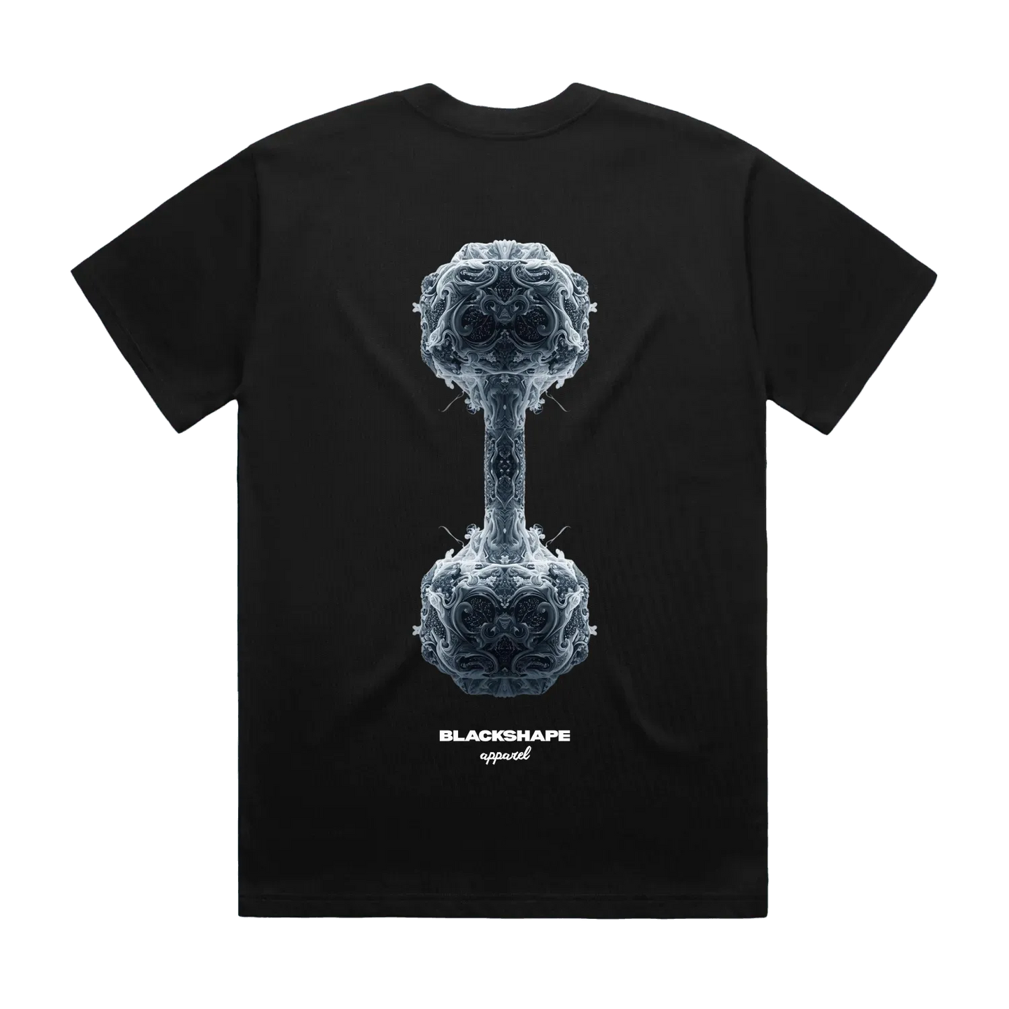 Black back flat lay