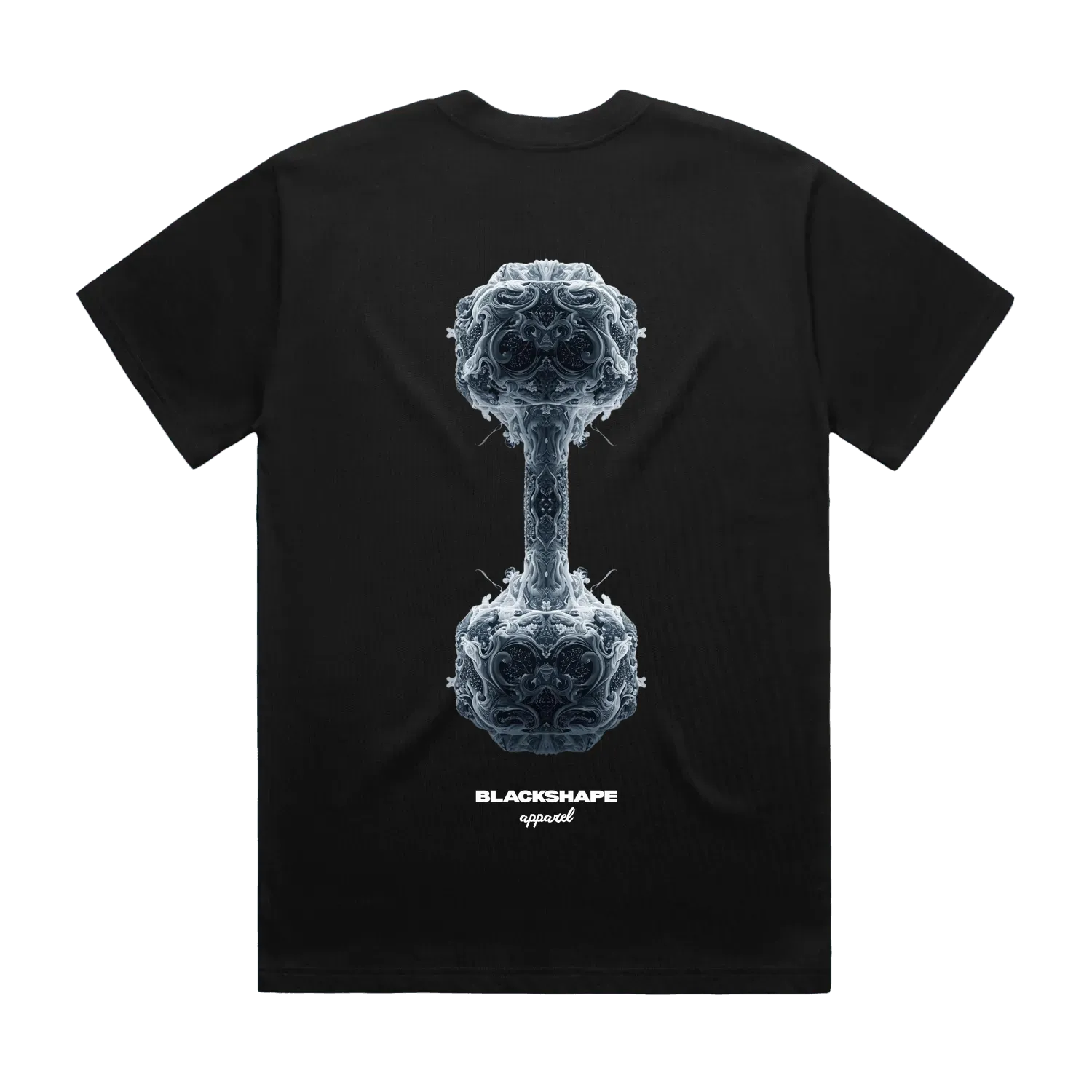 Black back flat lay