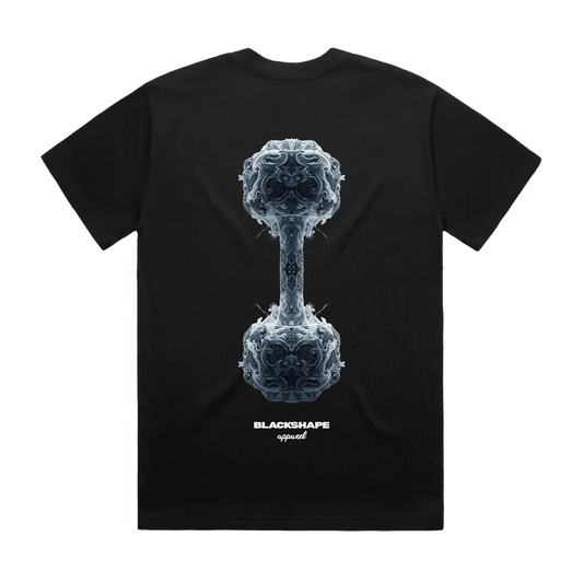 Black back flat lay