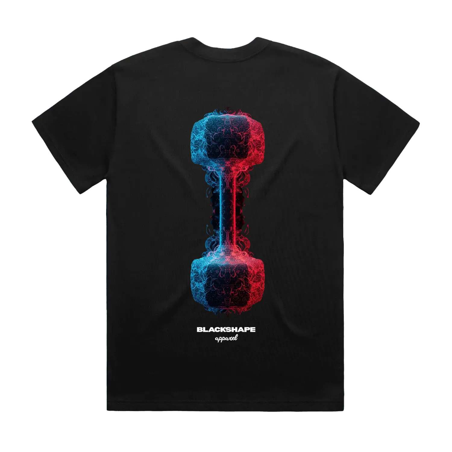 Black back flat lay