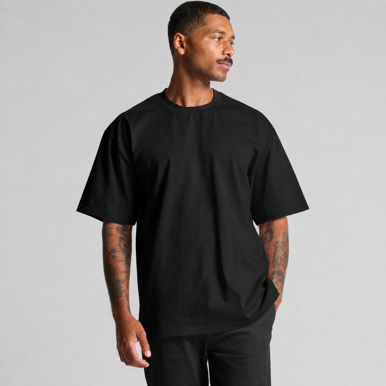 014 Dumbbell Psychedelia - Heavy Oversized T-Shirt