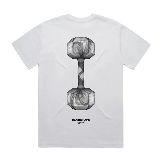 White back flat lay